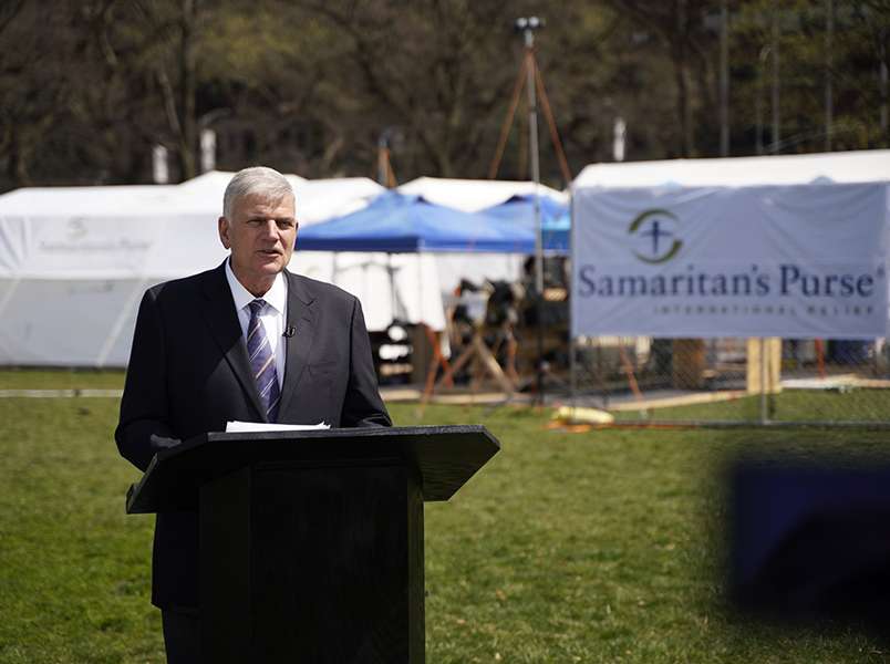 New York kicks out Franklin Graham’s tent hospital he used to promote anti-LGBT+ agenda