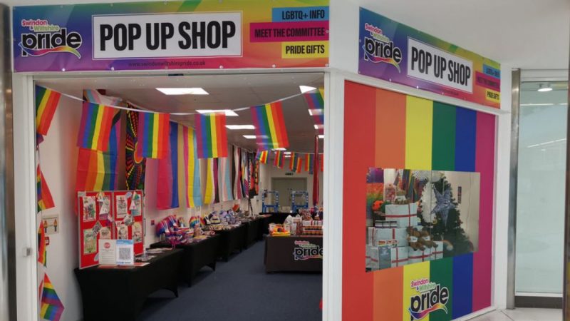 Wiltshire’s Pride Pop Up Shop Goes On Tour