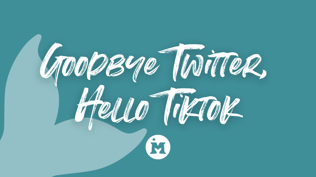 Goodbye Twitter, hello TikTok